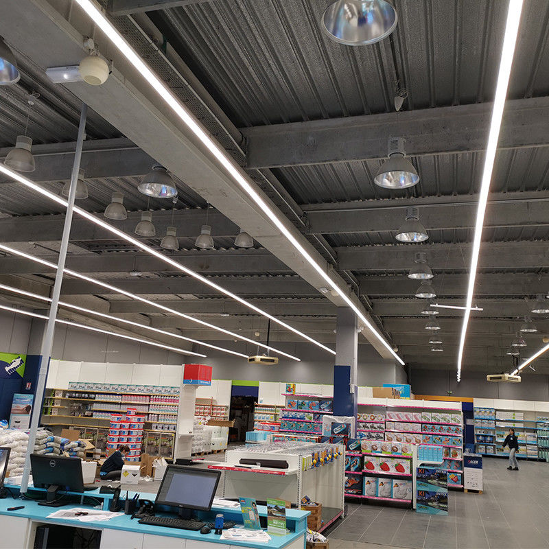 2.4m 80 Watt 16000lm Slim LED Linear Track Light For Retail Store